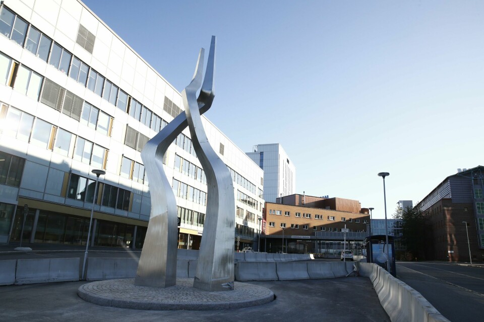 Den ansatte jobbet ved Universitetssykehuset Nord-Norge. Barnet er innlagt på Universitetssykehuset Nord-Norge. Foto: Terje Pedersen / NTB