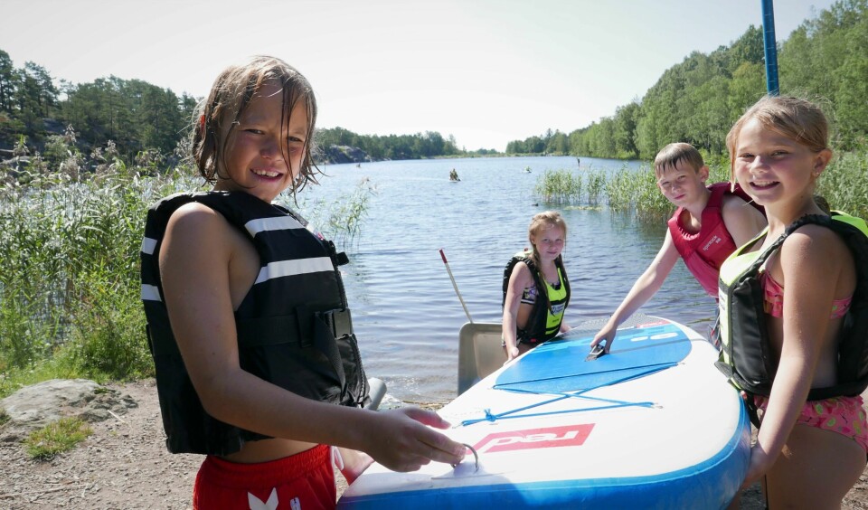 Theodor Ihlebæk, Emma Haugen, Nicolai Sørensen Knutsen og Annie Schmidt deltok i fjor på sommerskole i Fredrikstad. Theodor Ihlebæk, Emma Haugen, Nicolai Sørensen Knutsen og Annie Schmidt deltok i fjor på sommerskole i Fredrikstad.