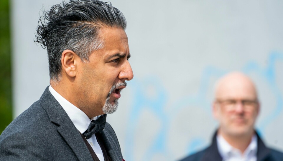 Kulturminister Abid Raja vil ikke gi idretten flere unntak. Kulturminister Abid Raja får kritikk. Foto: Terje Pedersen / NTB