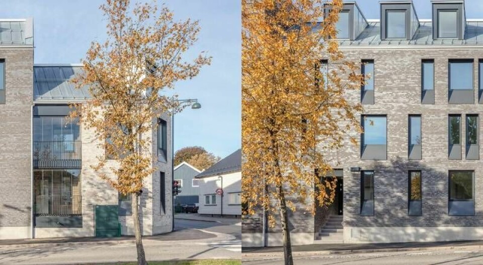 Ankers Hage - boligkompleks som inneholder både gamle og nye elementer. Ankers Hage - boligkompleks som inneholder både gamle og nye elementer.