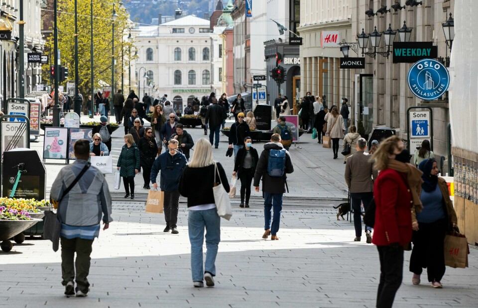 Det er registrert 36 nye koronasmittede i Oslo siste døgn. Det er 17 under snittet de sju foregående dagene. Flertallet synes åpningen av Norge følger riktig tempo, viser en ny undersøkelse. Foto: Berit Roald / NTB