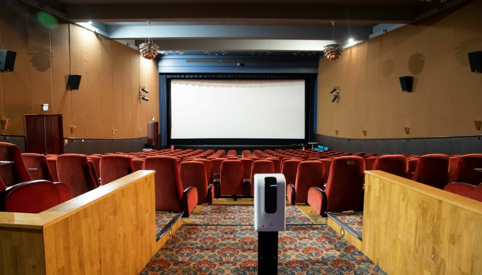 Fra onsdag kan publikum igjen besøke Gimle kino og de andre kinoene i Oslo. Fra onsdag kan publikum igjen besøke Gimle kino og de andre kinoene i Oslo. Foto: Terje Bendiksby / NTB