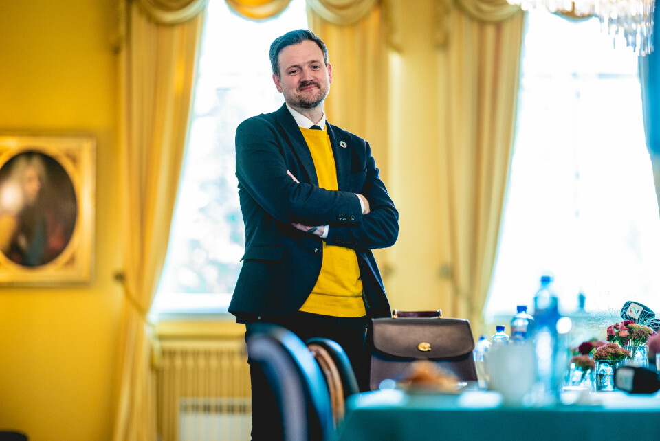 Utviklingsminister Dag-Inge Ulstein i regjeringens representasjonsbolig før åpningen av FNs høynivåuke i fjor høst. Utviklingsminister Dag-Inge Ulstein i regjeringens representasjonsbolig før åpningen av FNs høynivåuke i fjor høst.