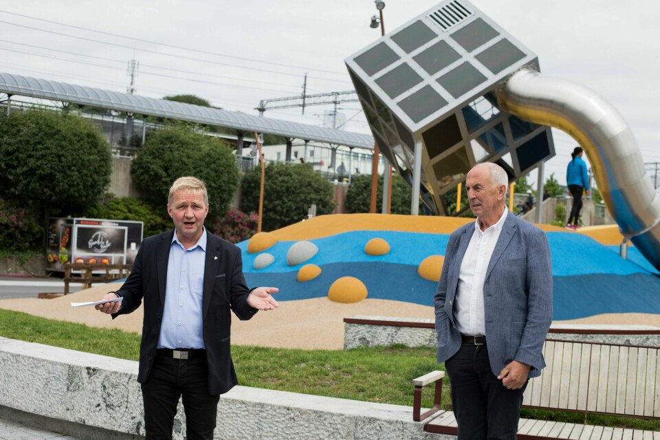 Ordfører i Sandnes Stanley Wirak (Ap) og varaordfører Pål Morten Borgli (Frp). Ordfører i Sandnes Stanley Wirak (Ap) og varaordfører Pål Morten Borgli (FrP)