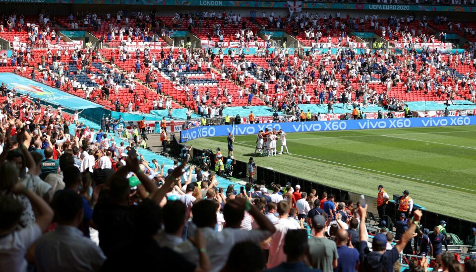 Wembley får økt publikumstall utover i mesterskapet. Foto: Wembley får økt publikumstall utover i mesterskapet. Foto: