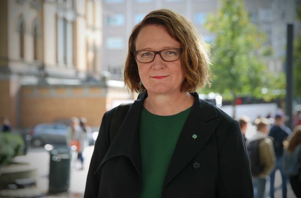 Bjørg Sandkjær (Sp) sier at partiets bystyregruppe stiller seg bak byrådets vurdering. Bjørg Sandkjær