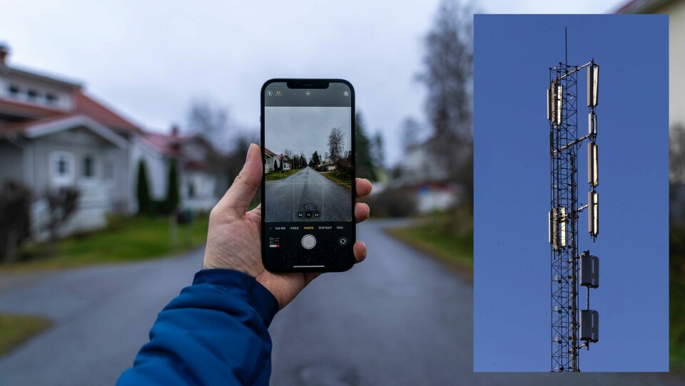 «TV-en står på, og reklame for Telenor skryter av super dekning og utbygging av 5G. Nå er det like før jeg kaster mobilen på TV-skjermen.», skriver en frustrert Ulf Tolfsen. Illustrasjonsfoto: «TV-en står på, og reklame for Telenor skryter av super dekning og utbygging av 5G. Nå er det like før jeg kaster mobilen på TV-skjermen.», skriver en frustrert Ulf Tolfsen.