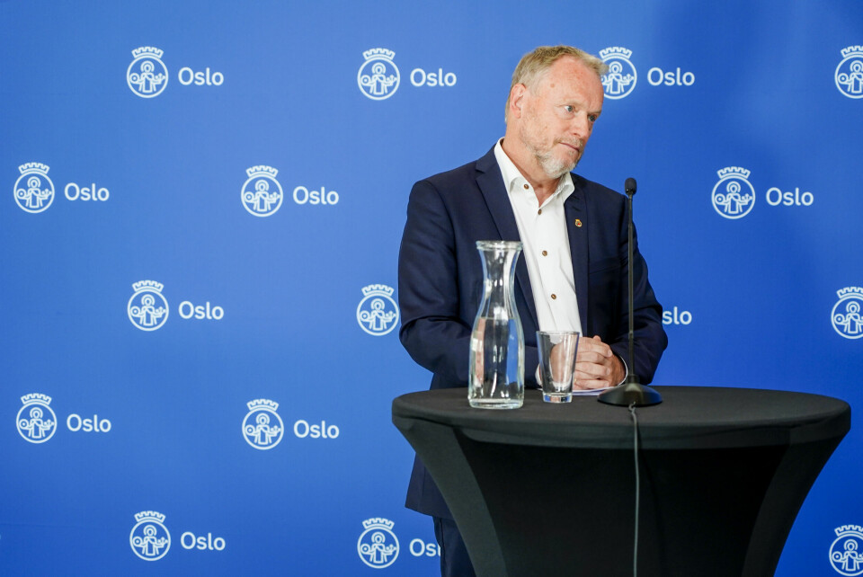 Byrådsleder Raymond Johansen (Ap) og byrådet i Oslo går av. Byrådsleder Raymond Johansen (Ap) og byrådet i Oslo går av.