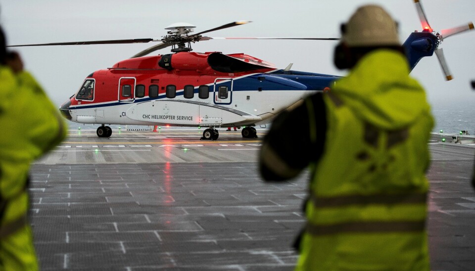 Equinor mener å kunne opprettholde aktiviteten på sokkelen til tross for at flere helikoptre må settes på bakken. Equinor mener å kunne opprettholde aktiviteten på sokkelen til tross for at flere helikoptre må settes på bakken. Foto: Carina Johansen / NTB