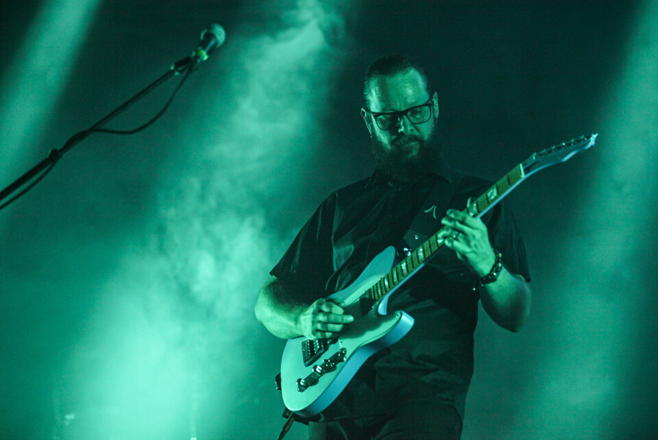 Ihsahn på Sentrum Scene under Infernos presentasjon i 2021. Ihsahn, Sentrum Scene, Inferno 2021