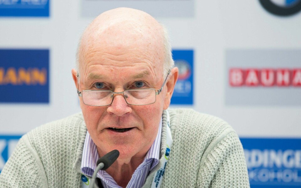 Anders Besseberg avbildet i 2017 da han fortsatt var IBU-president. Tidligere IBU-president Anders Besseberg. Foto: Berit Roald / NTB