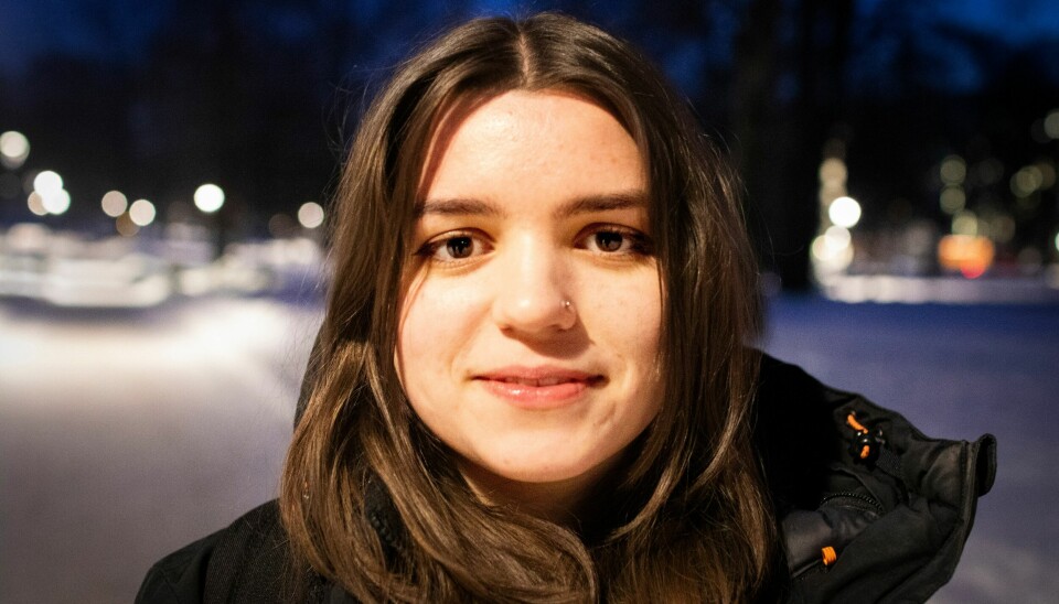 Aktivist Silje Sæther portrett