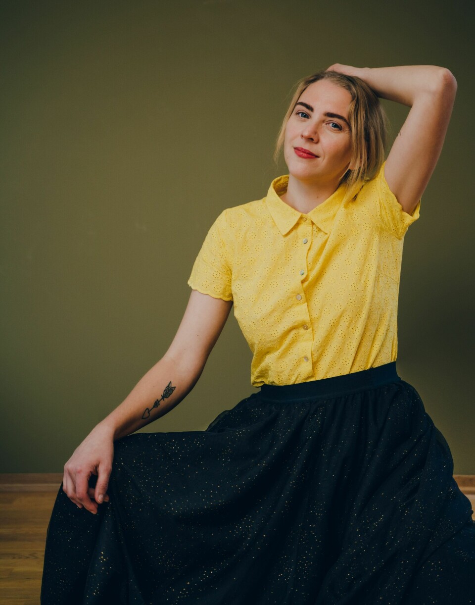 Musiker Marthe Valle startet før jul en underskriftskampanje for å få Israel utestengt fra Eurovision. Per nå har kampanjen over 14.000 signeringer. Marthe Valle er intervjuet i den nye boken «Sang som våpen», og forteller om hvordan hun ble bedt om å tone ned sine politiske meninger av sitt forrige plateselskap. Foto: Handout