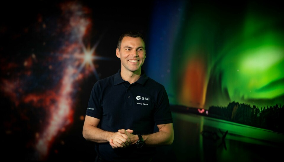Svensknorske Marcus Wandt starter reisen til den internasjonale romstasjonen (ISS) onsdag. Svensknorske Marcus Wandt starter reisen til den internasjonale romstasjonen (ISS) onsdag. Foto: Pontus Lundahl / TT / NTB
