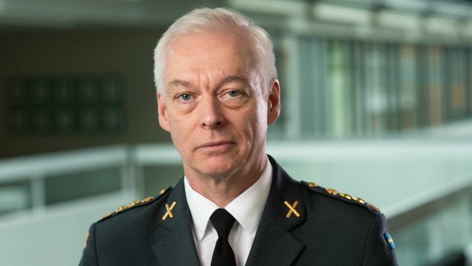 Joakim Paasikivi ved den svenske Försvarshögskolan følger krigen i Ukraina tett. Joakim Paasikivi ved Den svenske försvarshøgskolan.