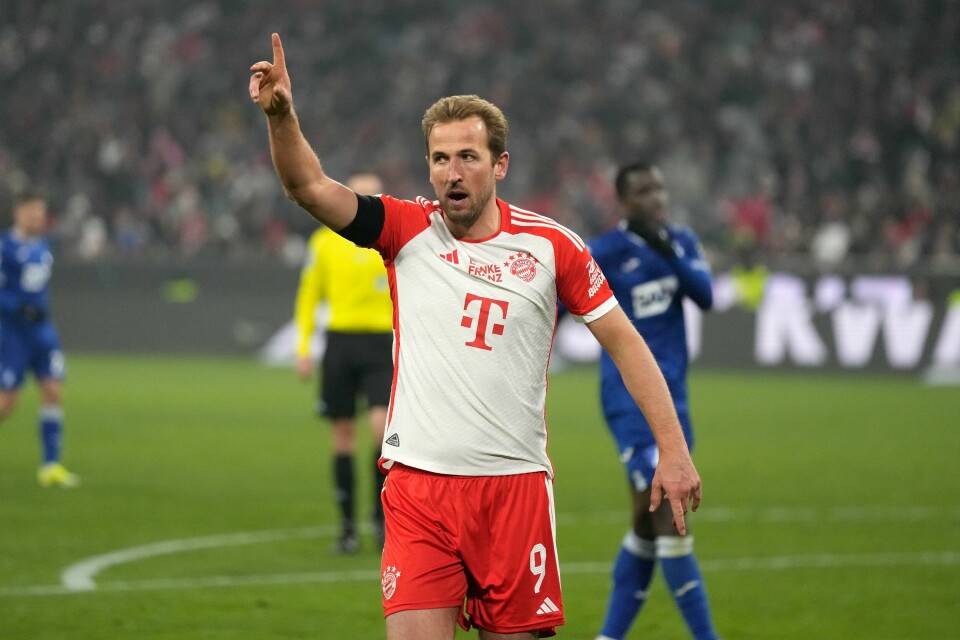 Harry Kane bøtter inn mål denne sesongen. Harry Kane bøtter inn mål denne sesongen. Foto: Matthias Schrader / AP / NTB