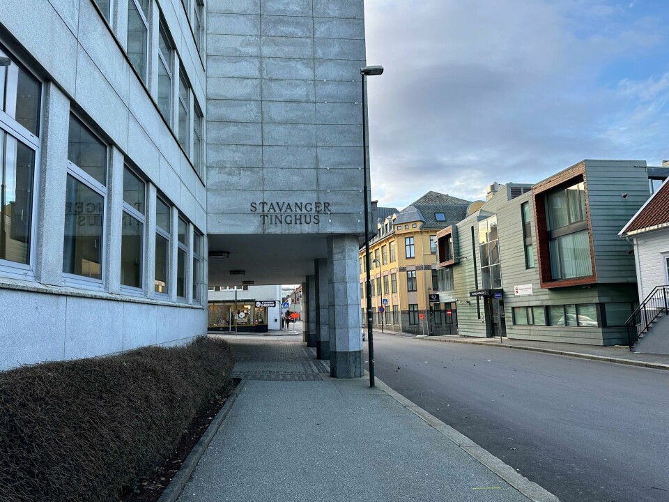 34-åringen ble i Stavanger tinghus dømt til betinget fengsel i 21 dager. Stavanger tinghus