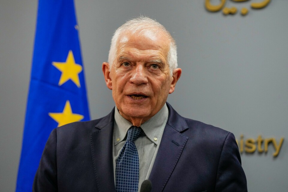 EUs utenrikssjef Josep Borrell. EUs utenrikssjef Josep Borrell. Foto: Hassan Ammar / AP / NTB