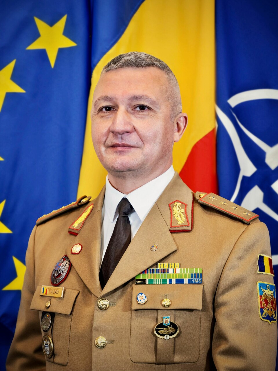 Forsvarssjef Gheorghita Vlad i Romania. Pressefoto: Romanias forsvarsdepartement Forsvarssjef Gheorghita Vlad i Romania.