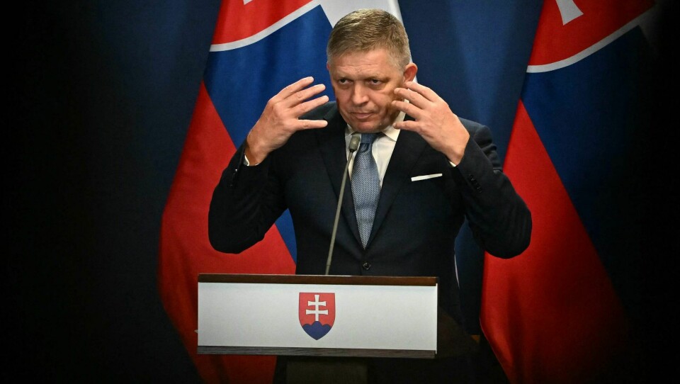 Slovakias statsminister Robert Fico (bildet) har vært en åpenbar Vladimir Putin-beundrer over en lang periode, ifølge NTNU-professor.