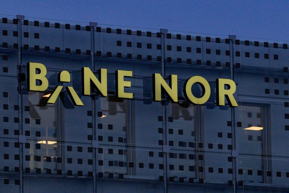 Illustrasjonsfoto: Bane NOR-logo. Illustrasjonsfoto: Bane NOR-logo.