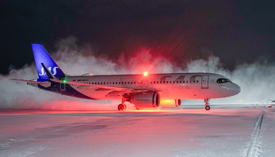 Illustrasjonsfoto. Et fly fra SAS på vei til gate på Oslo lufthavn Gardermoen onsdag ettermiddag. Foto: Cornelius Poppe / NTB