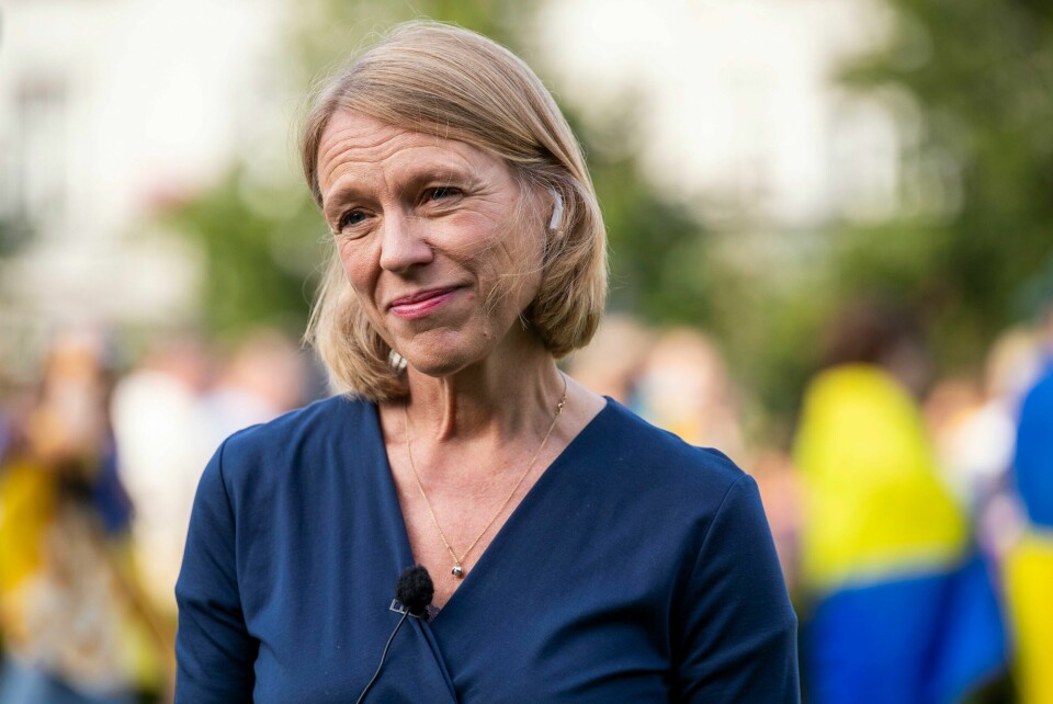 Tidligere utenriksminister Anniken Huitfeldt (Ap) utnevnes som USA-ambassadør, ifølge flere medier. Bildet viser utenriksminister Anniken Huitfeldt.