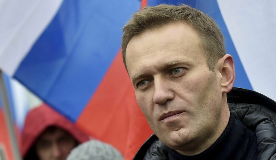 Putin-kritiker Aleksej Navalnyjs lik skal være funnet på et sykehus. FILE In this file photo taken on Sunday, Feb. 24, 2019, Russian opposition activist Alexei Navalny takes part in a march in memory of opposition leader Boris Nemtsov in Moscow, Russia .The European Court of Human Rights has ruled that a Russian court order placing opposition leader Alexei Navalny under house arrest in 2014 was unlawful and politically driven.(AP Photo/Dmitry Serebryakov, File)