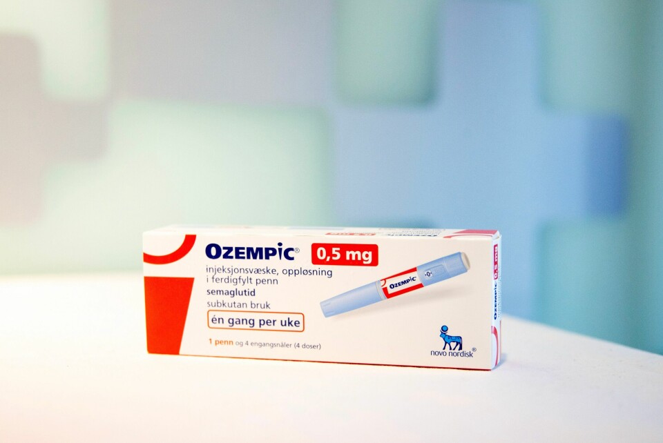 Ozempic forskrives på blå resept til mange pasienter på feil grunnlag. Ozempic, en medisin som gis på blå respept mot diabetes type 2, kan miste forhåndsgodkjent refusjon. Medisinen skrives også ut mot overvekt, men da skal pasienten betale selv. Foto: Frederik Ringnes / NTB