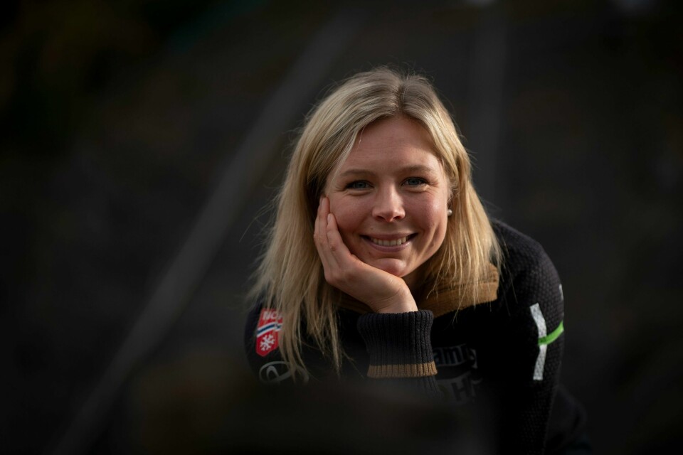 Maren Lundby under et pressetreff i Vikersund sist oktober. Maren Lundby under eit pressetreff i Vikersund sist oktober. Foto: Heiko Junge / NTB