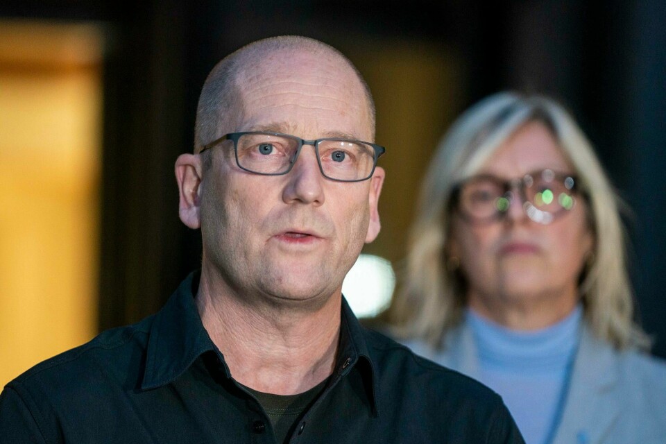 Leder i Utdanningsforbundet Steffen Handal. Leder i Utdanningsforbundet Steffen Handal.