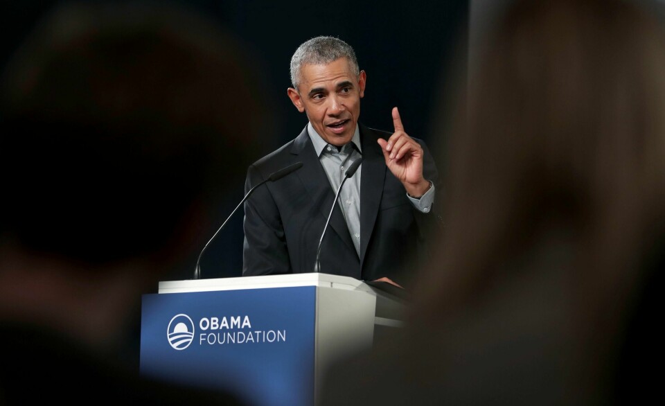 USAs tidligere president Barack Obama. Foto: AP / NTB scanpix