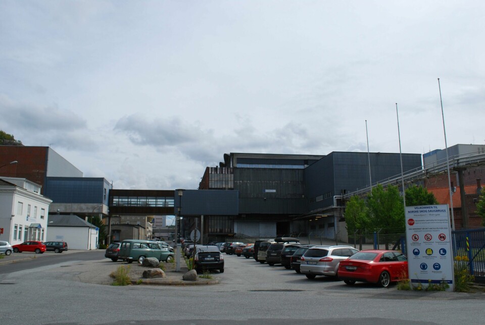 Norske Skog Saugbrugs i Halden.