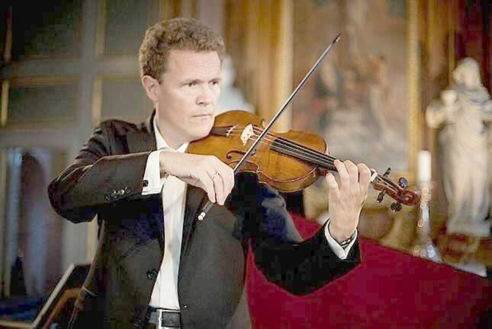 Gottfried von der Goltz er kunstnerisk leder for Norsk Barokk-orkester og solist på ukens utvalgte. FOTO: NORSK BAROKKORKESTER