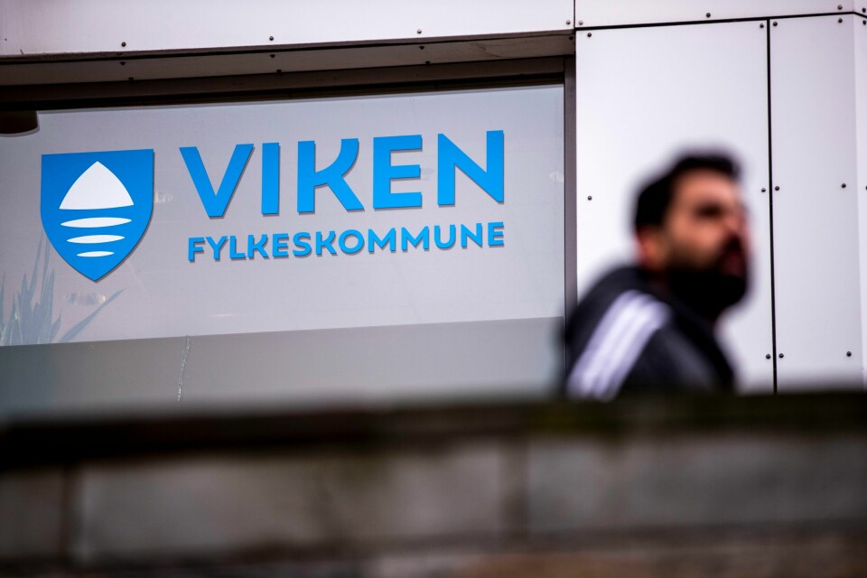 Viken, Vestfold og Telemark og Troms og Finnmark skal deles. Prisen blir til sammen 610 millioner kroner. Storfylket Viken er trolig snart historie. Foto: Javad Parsa / NTB