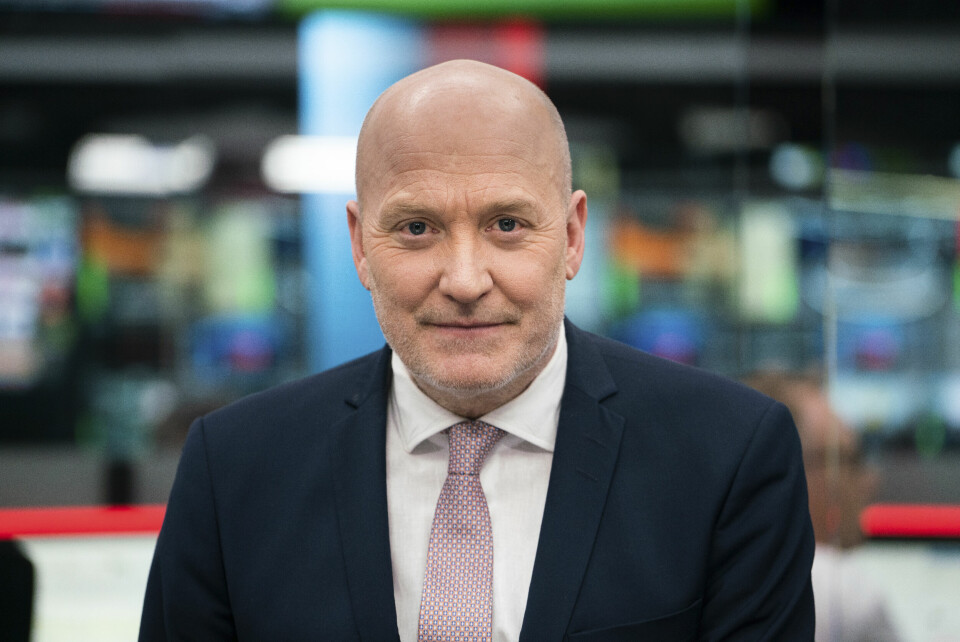 Fin Gnatt er sportsanker i TV 2. Fin Gnatt er sportsanker i TV 2.