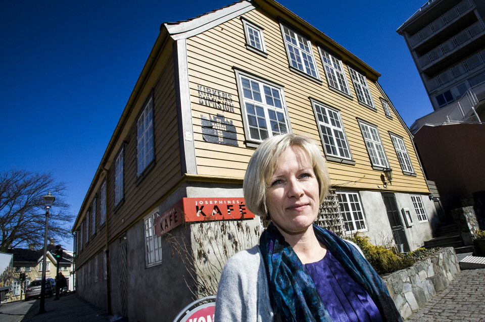 Bymisjonssenterets leder, Maggi Hatløy, jobber intenst med å finne en ny samarbeidspartner for å sikre videre drift av Josephines kafé i Kongsgata 48. Slik det ser ut i dag legges kafeen ned når avtalen med attføringsbedriften Allservice går ut ved utgangen av mai. Bymisjonssenterets leder, Maggi Hatløy, jobber intenst med å finne en ny samarbeidspartner for å sikre videre drift av Josephines kafé i Kongsgata 48. Slik det ser ut i dag legges kafeen ned når avtalen med attføringsbedriften Allservice går ut ved utgangen av mai.