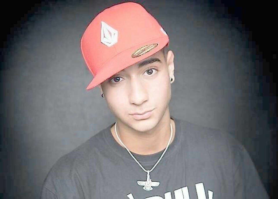 «De er fags fags fags», rapper den unge Oslo-artisten Kaveh (17) på Bylarm og P3. FOTO: KATRINE FAGERLID