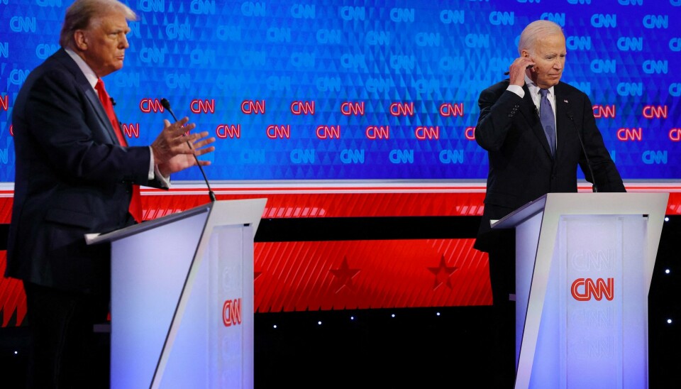 Årets første presidentdebatt mellom tidligere president Donald Trump og president Joe Biden har vakt stor oppsikt. Biden høster kritikk fra både venstre og høyre. Årets første presidentdebatt mellom tidligere president Donald Trump og president Joe Biden har vakt stor oppsikt. Biden høster kritikk fra både venstre og høyre.