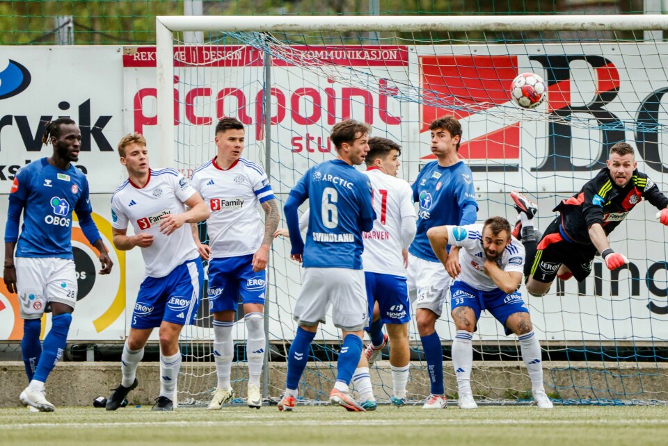 Lysekloster tapte 2-3 mot KFUM Oslo i 4. runde av cupen. Lysekloster tapte 2-3 mot KFUM Oslo i 4. runde av cupen. Foto: Paul S. Amundsen / NTB