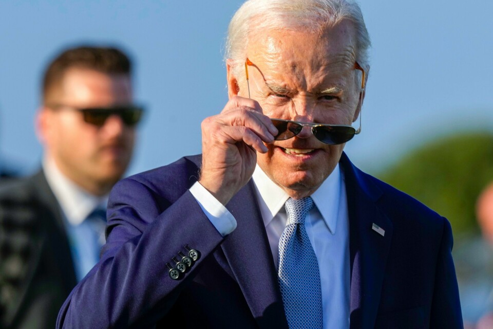 USAs president Joe Biden håper fortsatt på våpenhvile mellom Hamas og Israel, men sier situasjonen er vanskelig. USAs president Joe Biden håper fortsatt på våpenhvile mellom Hamas og Israel, men sier situasjonen er vanskelig. Foto: Luca Bruno / AP / NTB