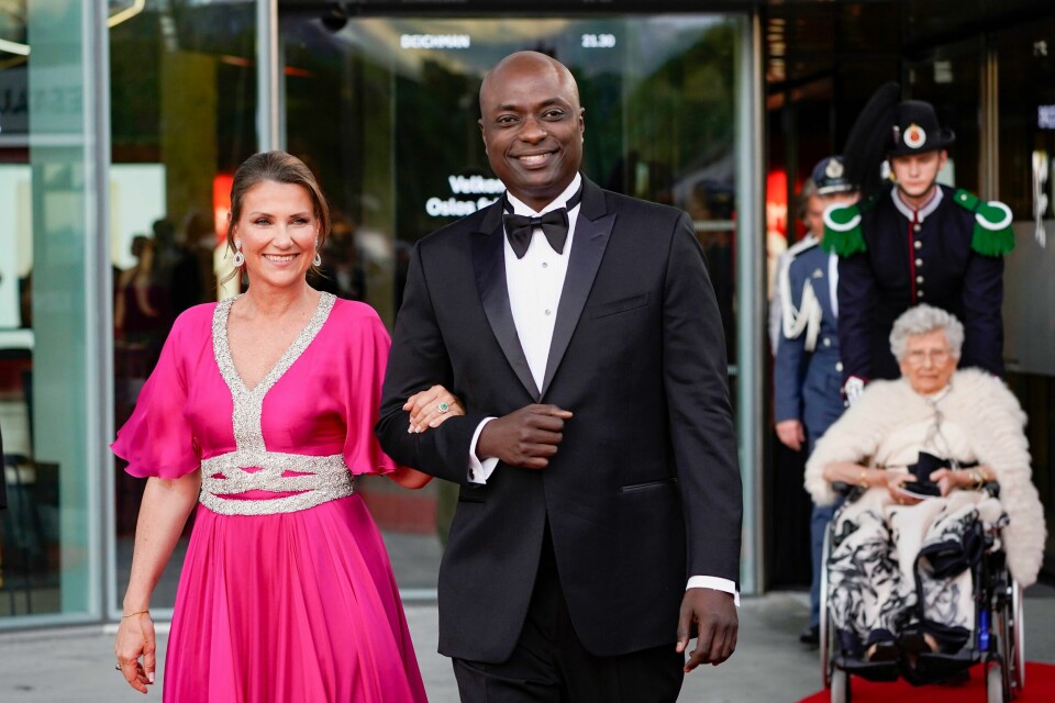 Prinsesse Märtha Louise og Durek Verrett sammen i forbindelse med prinsesse Ingrid Alexandras myndighetsdag. Prinsesse Märtha Louise og Durek Verrett sammen i forbindelse med prinsesse Ingrid Alexandras myndighetsdag.