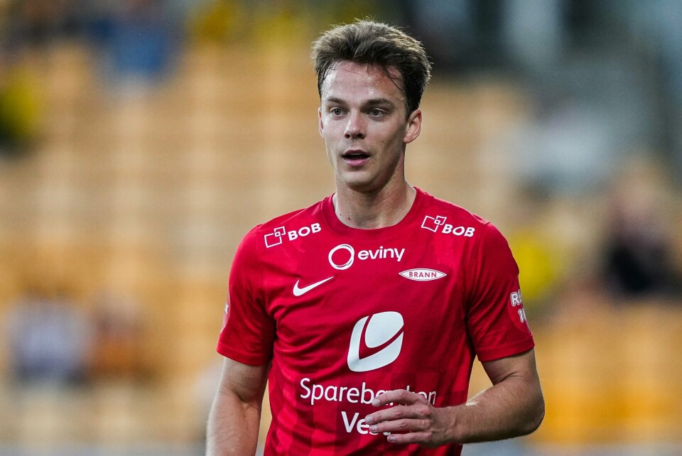 Branns Felix Horn Myhre kom uskadd fra et ublidt møte med en motorsykkel. Branns Felix Horn Myhre kom uskadd fra et ublidt møte med en motorsykkel. Foto: Beate Oma Dahle / NTB