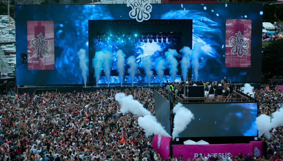 Flere personer har blitt bortvist fra festivalen Palmesus i Kristiansand lørdag. Bildet er tatt et tidligere år. Flere personer har blitt bortvist fra festivalen Palmesus i Kristiansand lørdag. Bildet er tatt et tidligere år. Illustrasjonsfoto: Håkon Mosvold Larsen / NTB
