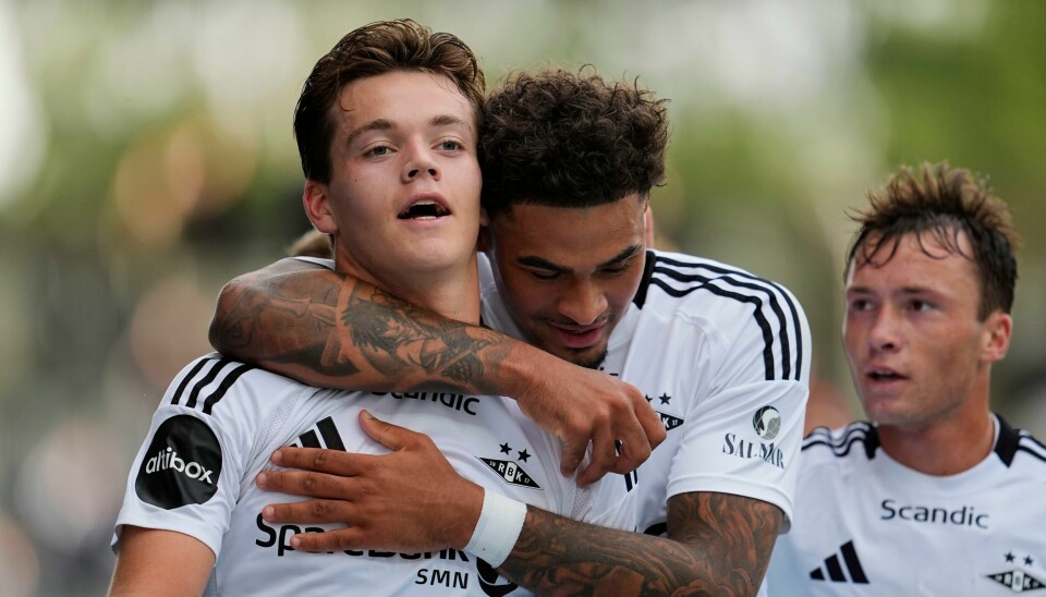 Sverre Nypan var sentral og scoret åpningsmålet for Rosenborg. Sverre Nypan var sentral og scoret åpningsmålet for Rosenborg. Foto: Ole Martin Wold / NTB