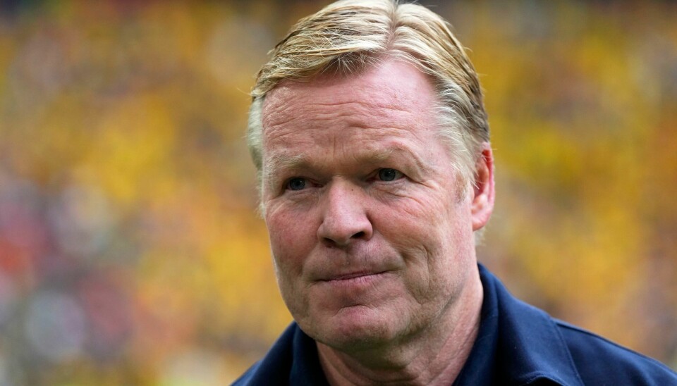 Ikke alt gikk på skinner da Ronald Koeman og den nederlandske landslagstroppen skulle reise fra Wolfsburg til Dortmund tirsdag. Ikke alt gikk på skinner da Ronald Koeman og den nederlandske landslagstroppen skulle reise fra Wolfsburg til Dortmund tirsdag. Foto: Manu Fernandez / AP / NTB
