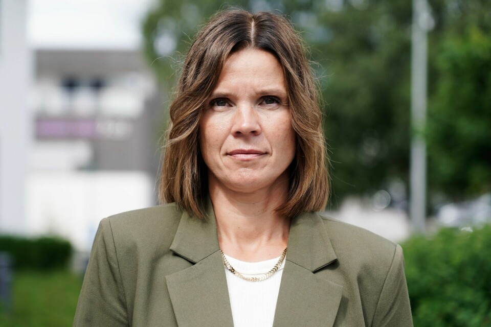 Ordføreren i Midt-Telemark kommune, Siri Blichfeldt Dyrland, holdt tirsdag en pressekonferanse om flommen. Mandag ble over 300 personer evakuert på grunn av flom i Telemark. Ordføreren i Midt-Telemark kommune, Siri Blichfeldt Dyrland, holdt tirsdag en pressekonferanse om flommen. Mandag ble over 300 personer evakuert på grunn av flom i Telemark. Foto: Amanda Pedersen Giske / NTB