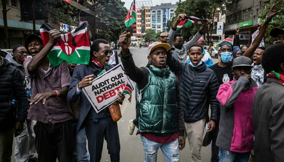 Protestene i Kenya bærer bud om at endring vil måtte komme, skriver Maren Sæbø.