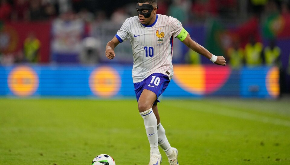 Kylian Mbappé er fotball-EMs raskeste spiller så langt. Kylian Mbappé er fotball-EMs raskeste spiller så langt. Foto: Andreea Alexandru / AP Photo / NTB.