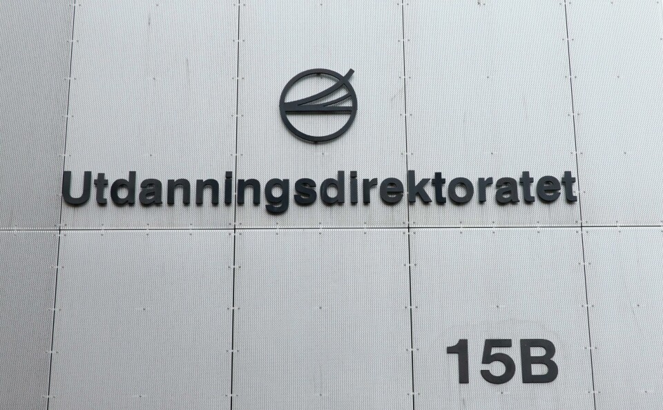 Utdanningsdirektoratet i Oslo. Utdanningsdirektoratet anbefaler å ikke avholde noen eleveksamener til våren. Foto: Gorm Kallestad / NTB